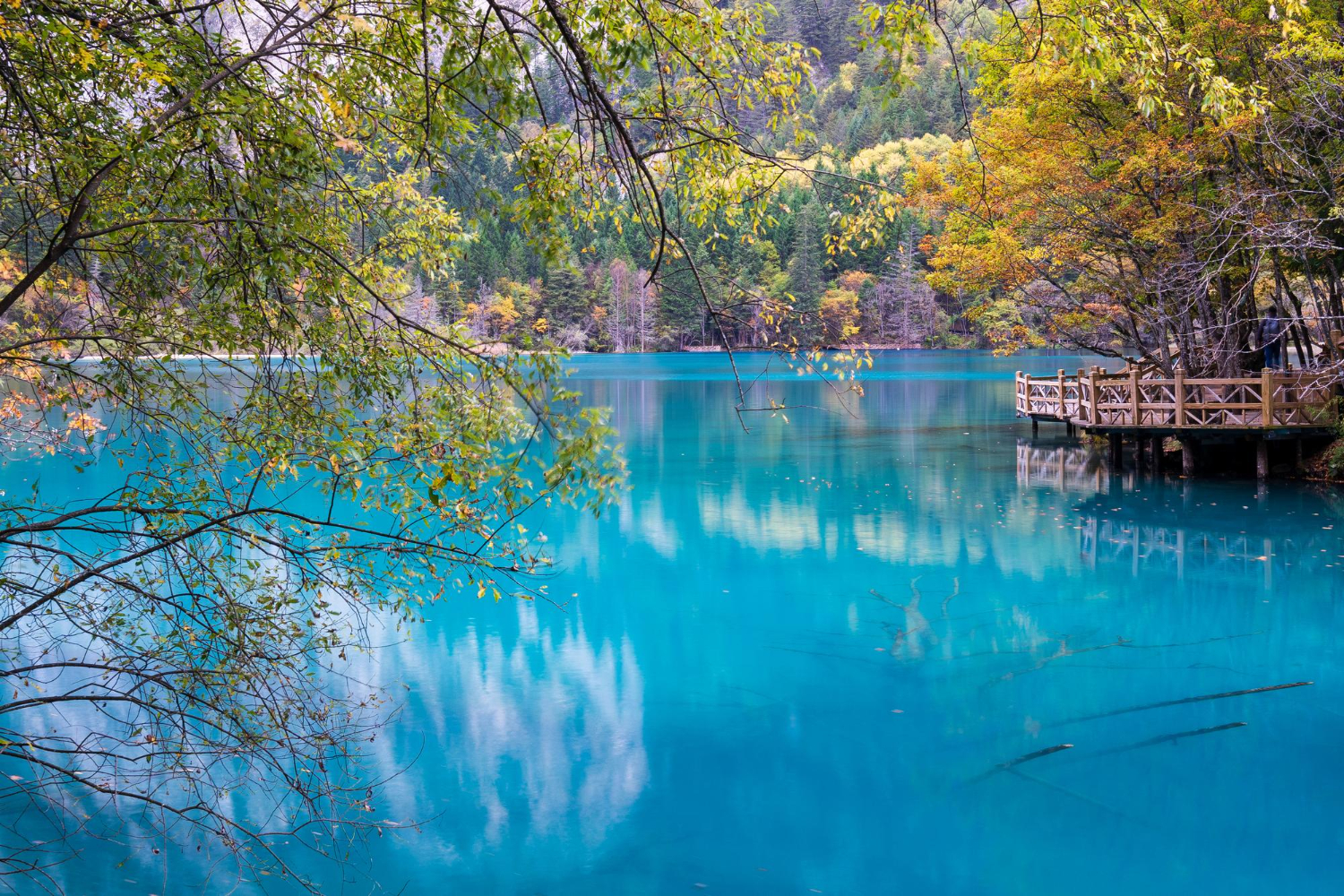 จิ่วจ้ายโกว (Jiuzhaigou)